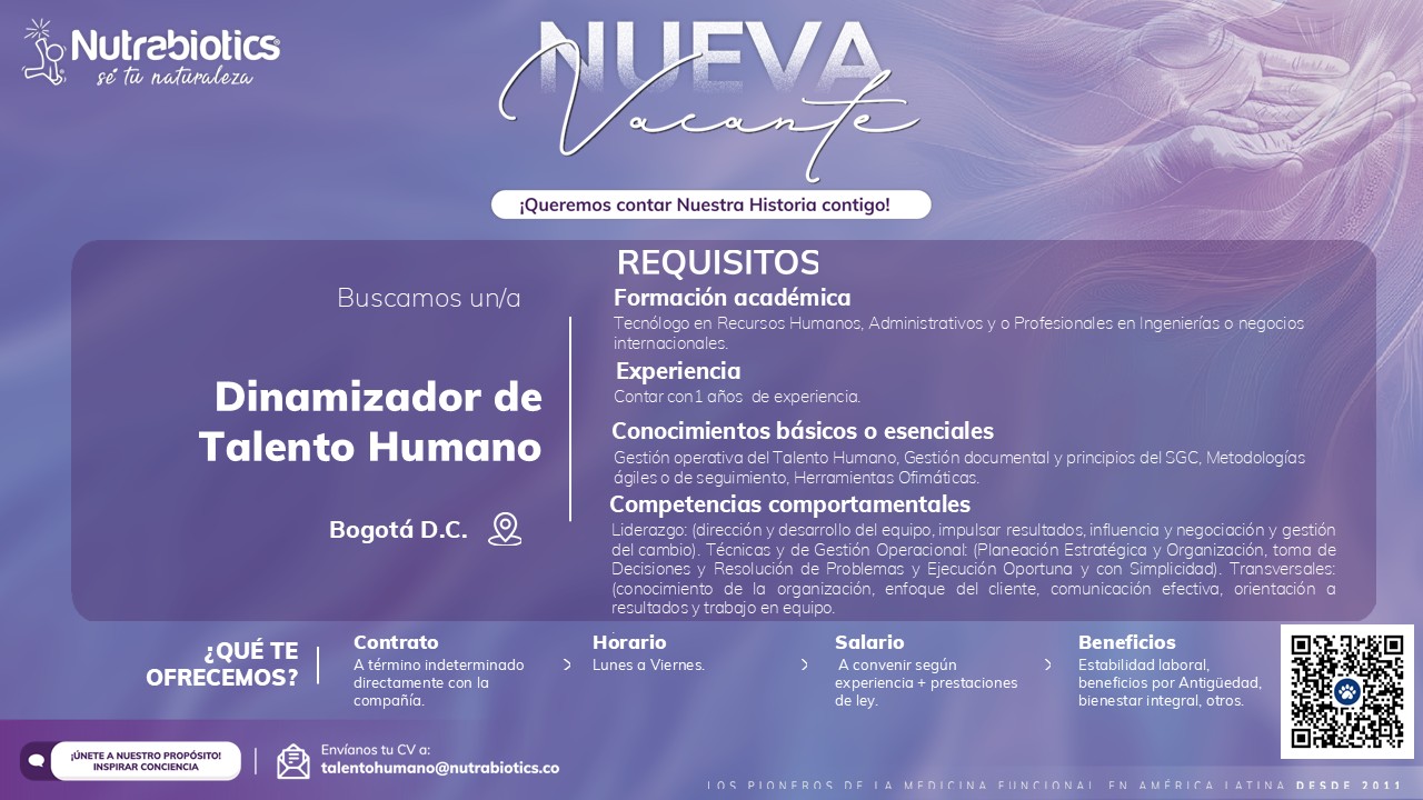 Dinamizador de Talento Humano