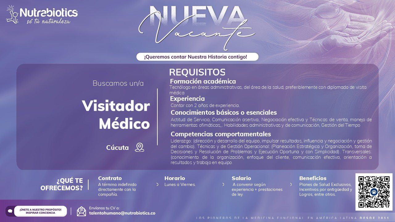 Visitador Medico Cúcuta